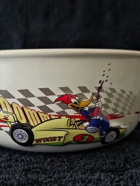 Woody Woodpecker Cereal Bowl With Handle